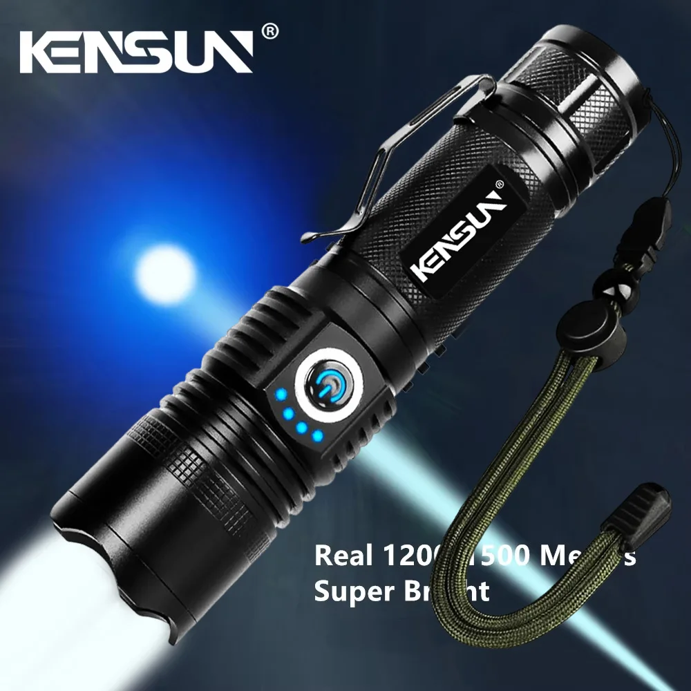 

Супер яркий светодиодный фонарик USB перезаряжаемый прожектор лампа высокой мощности тактический фонарь водонепроницаемый фонарь для экстренной помощи на открытом воздухе