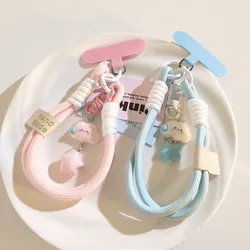 Fashion Cloud Cell Phone Lanyard Keychain Pendant Mug Camera Package Lanyard Handmade Bowl Rope Cell Phone Cases Pendant