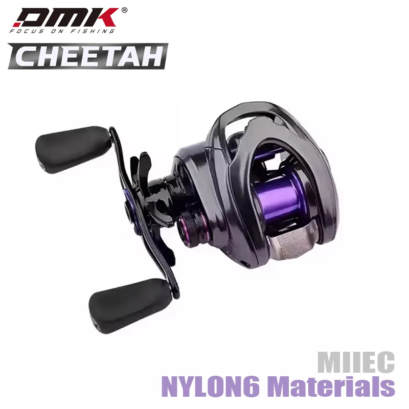 dmk fishing reels D.M.K. Mega Catch Spinning Reel 2000-5000 DMK Cheetah Baitcast Reel 8.5:1