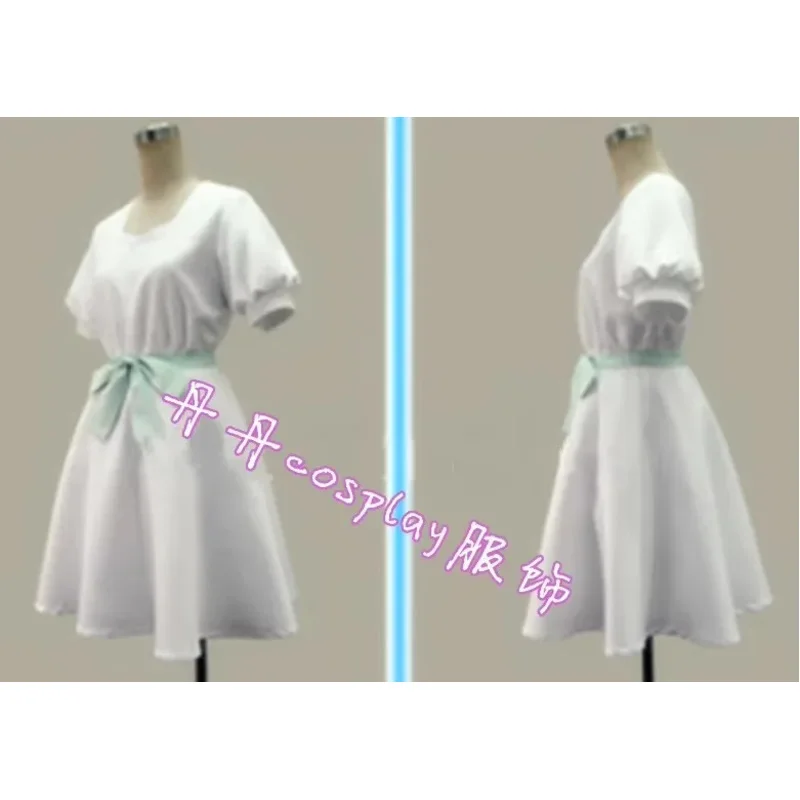 

COSda@Custom cheap white dress Yui Cosplay CostumeCOSda@