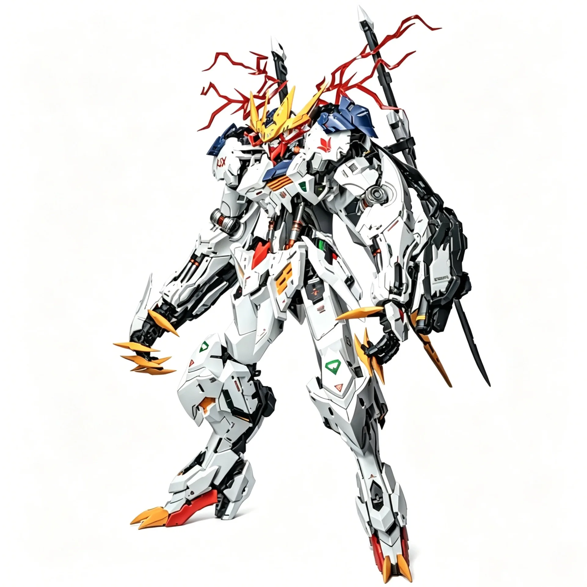 【IN STOCK】SHIYUE LUNAVOR MG 1/100 GK ASW-G-08 Barbatos Lupus Rex Wolf King Anime Action Figure Robot Toys Assembly Model Kits