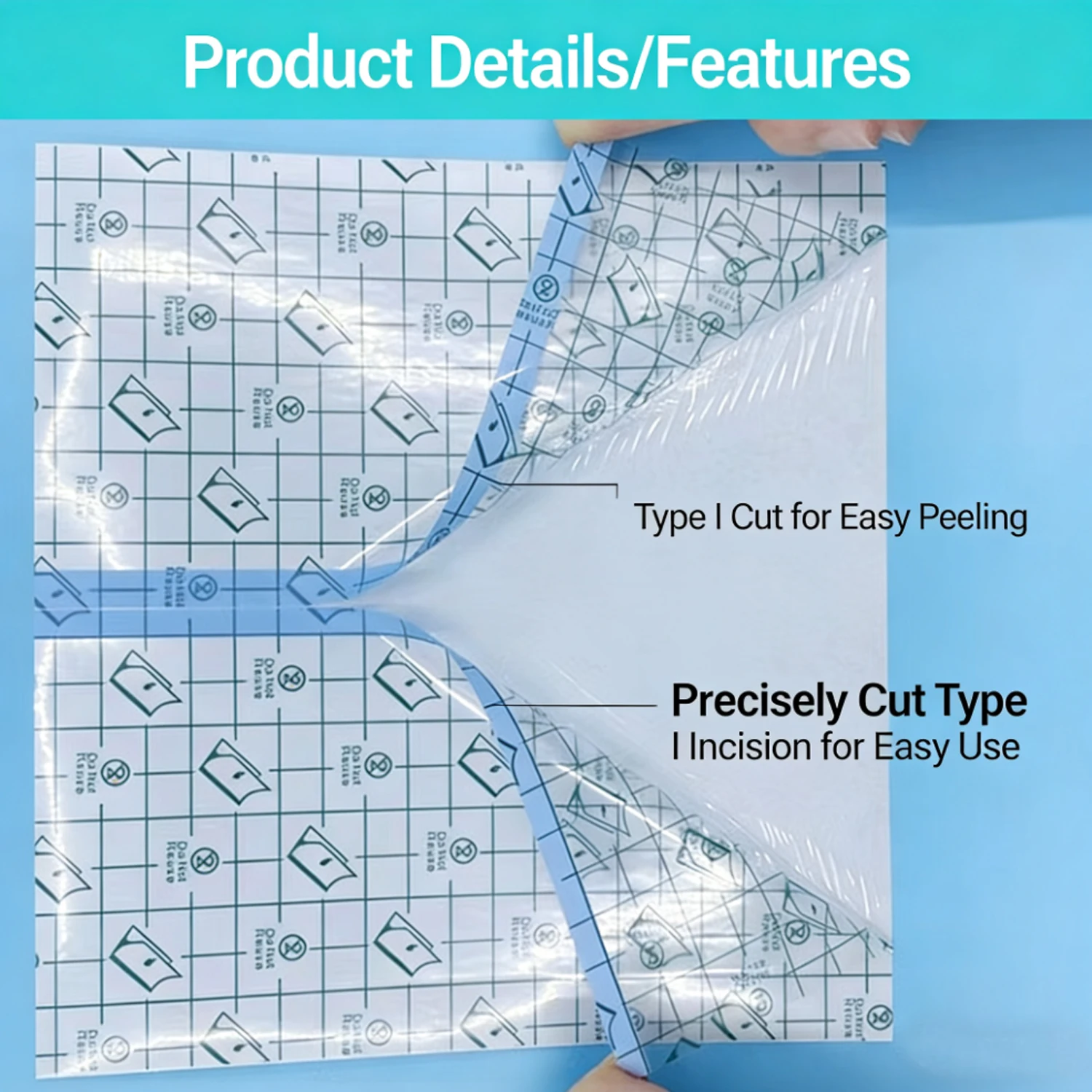 Peritoneal Dialysis Waterproof Transparent Tape Medical PU Film Abdomen Bath Bag  Patients Special Care Disposable Protective