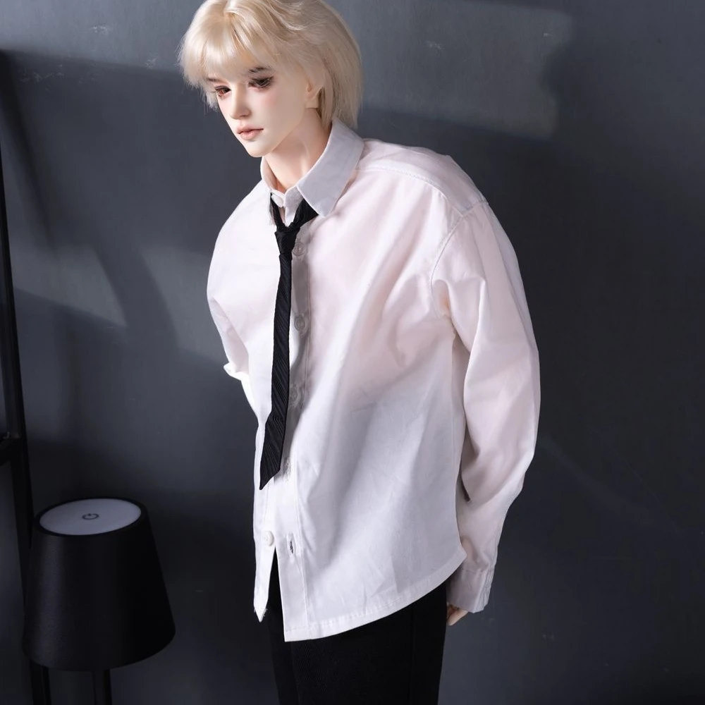 

Кукольная одежда для 75 см, мужская кукла Bjd 1/3, белая рубашка с длинными рукавами, верхняя одежда, игрушки, игровой домик, аксессуары для кукол, без куклы