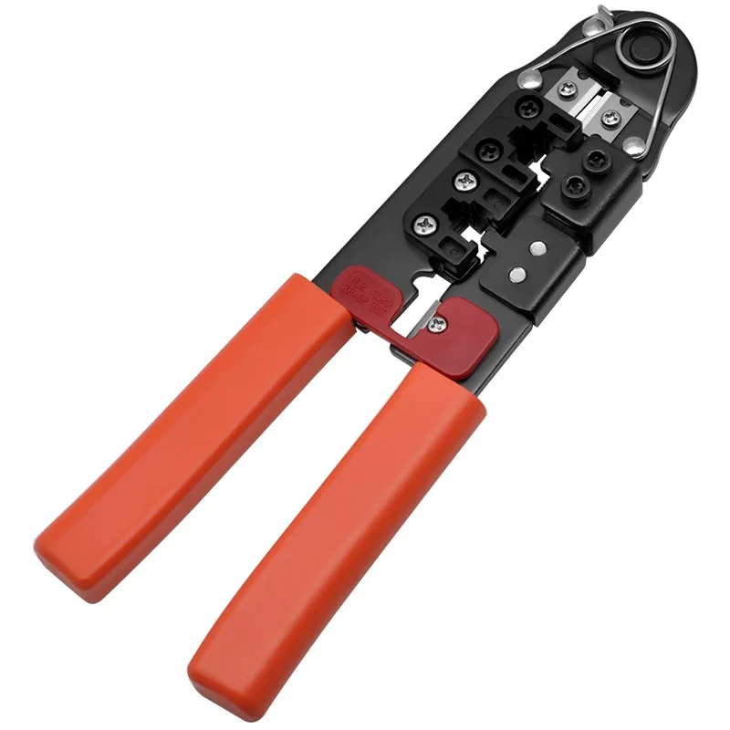 Щипцы для кабеля CNCOB, ИНСТРУМЕНТ для ЗАЖИМКИ ДЛЯ ТЕЛЕФОННОЙ ВИЛКИ, модульный обжимной инструмент, 2 дюйма, 8P8C/RJ-45,6P6C/RJ12, 6P4C/RJ-11,6P2C