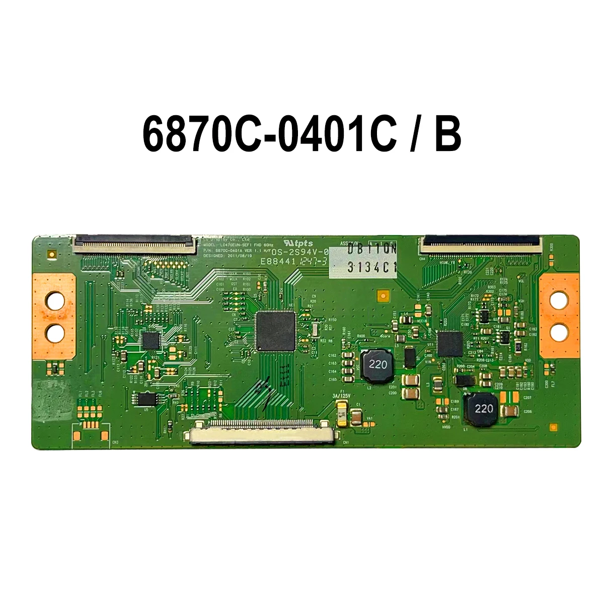 free shipping Good test T-CON board for LC470EUN 32/37/42/47/55 6870C-0401C 6870C-0401B E15063094V-0