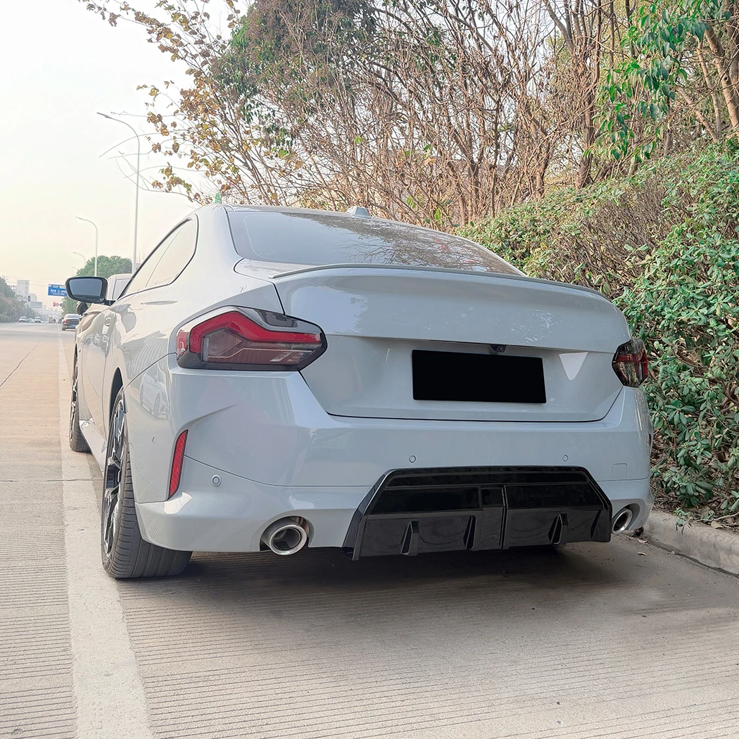 

Задний диффузор-сплиттер для BMW 2 серии Купе G42 M Sport 2022-2026