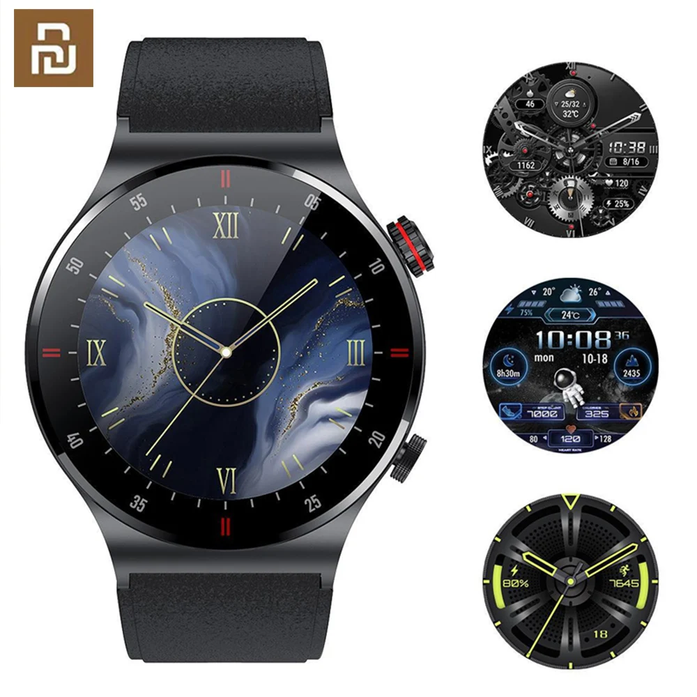 ใหม่ 2024 NFC Bluetoothสมาร์ทนาฬิกาผู้ชายกีฬาฟิตเนสTrackerกันน้ําSmartwatchหน้าจอHDขนาดใหญ่สําหรับAndroid IOSนาฬิกา