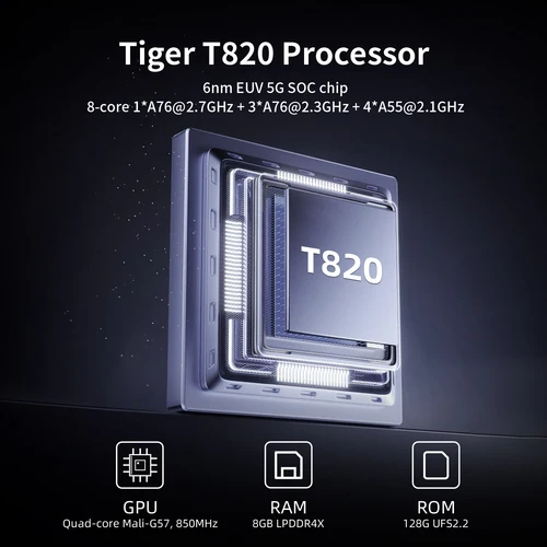 Imagen 2 del producto ANBERNIC-consola de reproductor de vídeo portátil RG476H, Retro, LTPS de 4,7 pulgadas, Bluetooth, 8G + 128G, Android 13, 512G, PSP, PS2, RG 476H