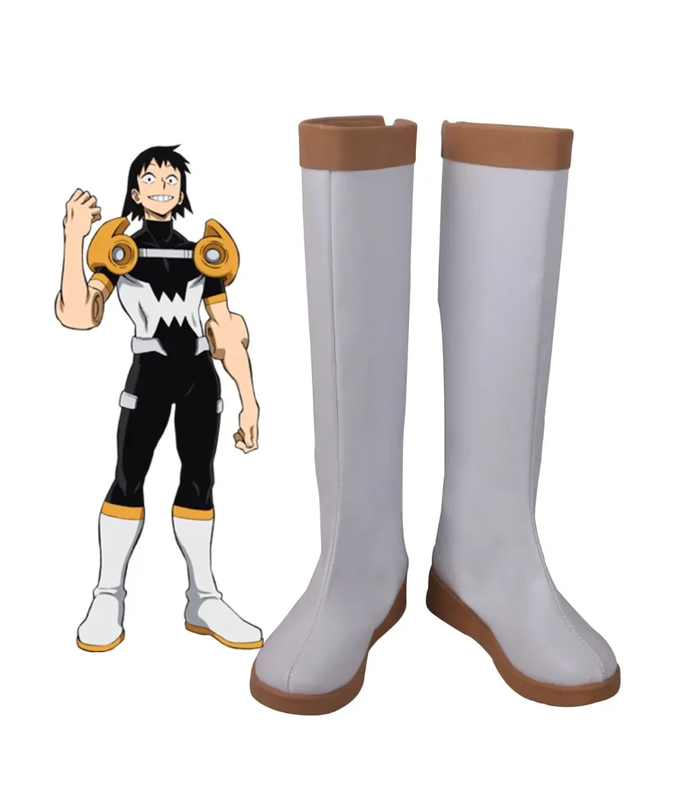 

My Hero Academia Sero Hanta Cosplay Boots White Shoes Boku no Hero Academia Cosplay Shoes Custom Made for Unisex Any Size