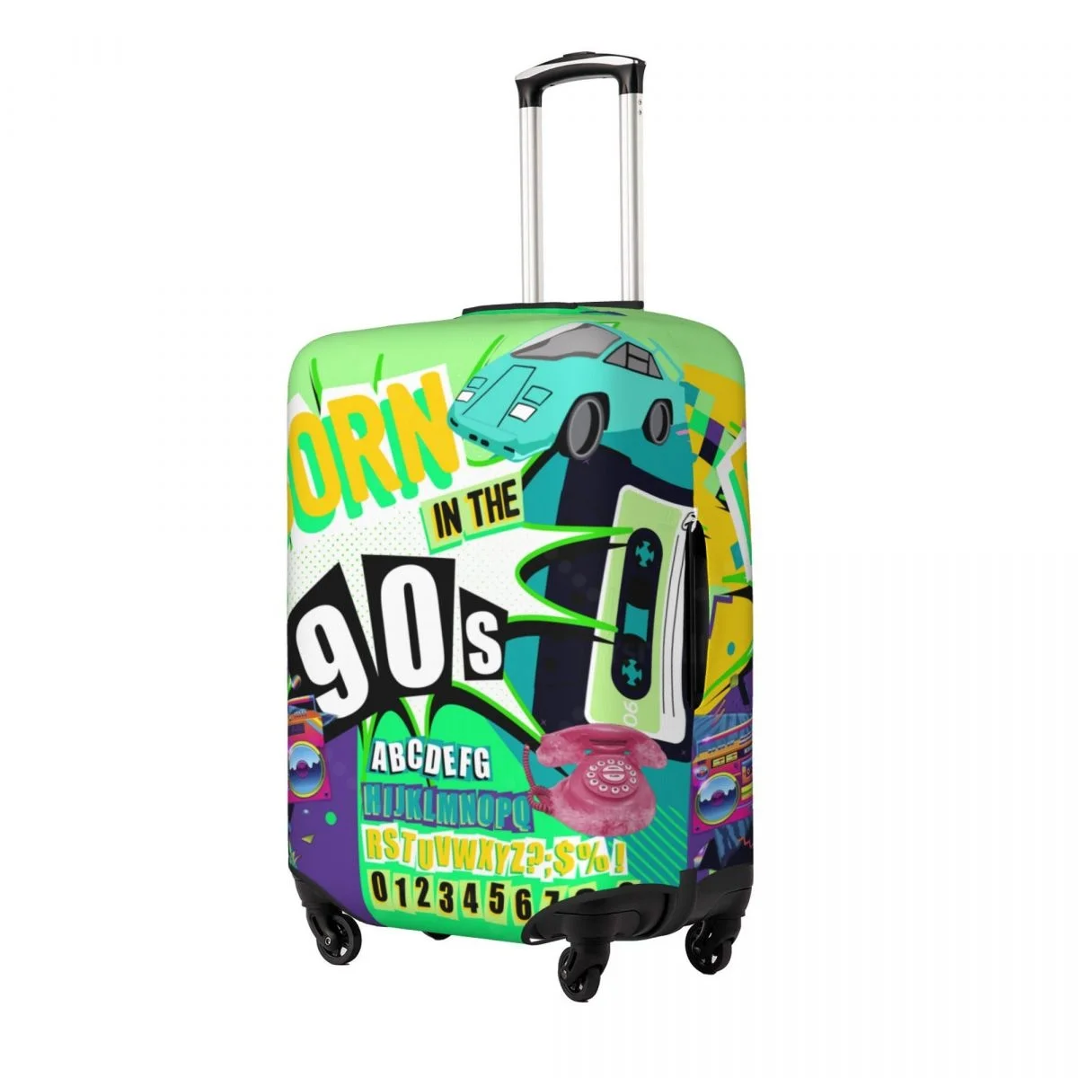 ولد في التسعينيات غطاء الأمتعة حقيبة حامي رشاقته مرونة الغبار مغطاة المضادة للخدش واقية 18-32 بوصة