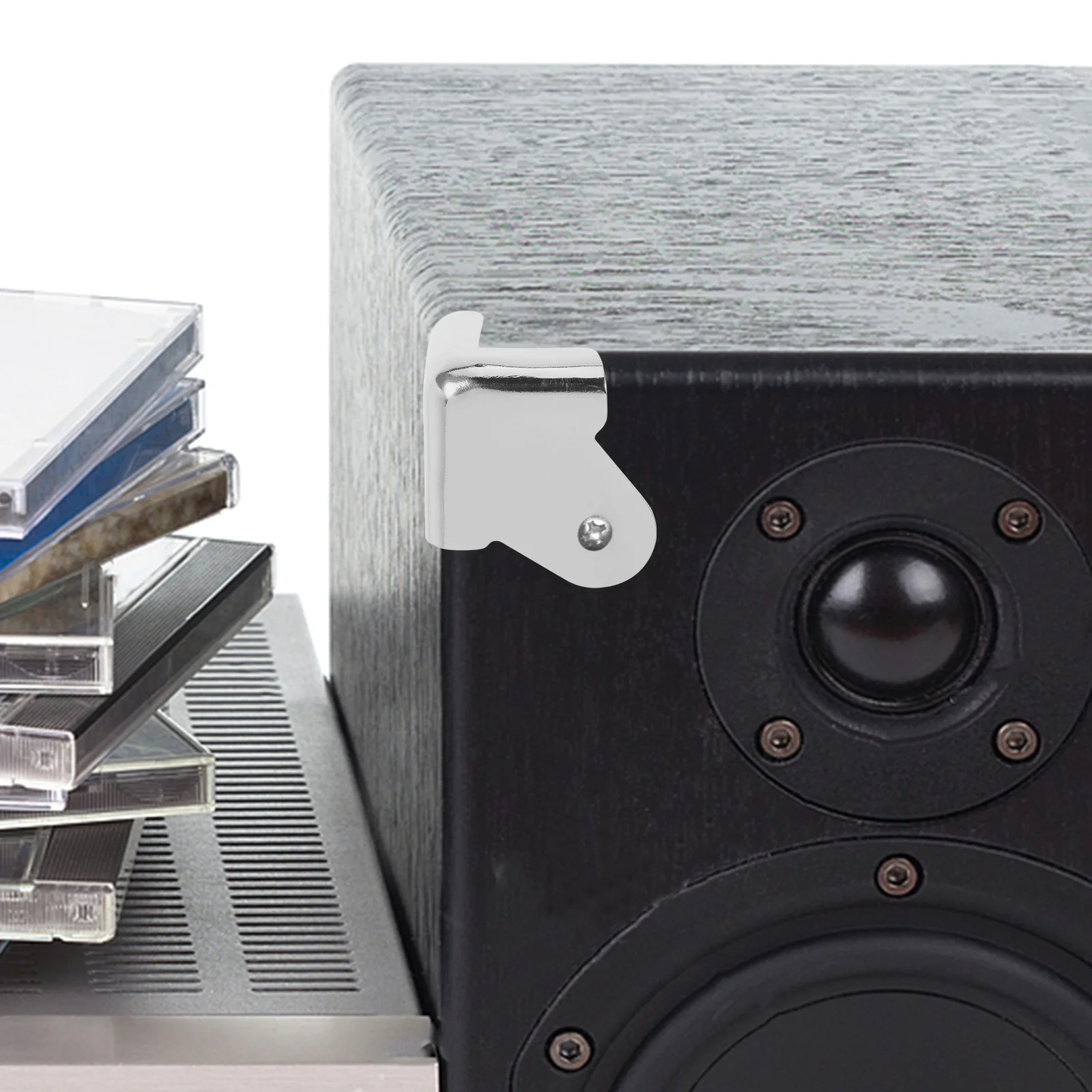 

12pcs Speaker Corner Guards 1.57" Metal Audio Box Edge Protectors Heavy Duty Cabinet Bumpers For Bar Conference