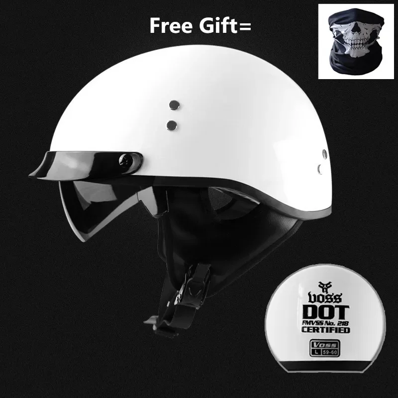 

Open Face Helmet Black Vintage Motorcycle Dot Approved Half Helmet Retro Moto Casco Capacete Motociclistas Matte Black