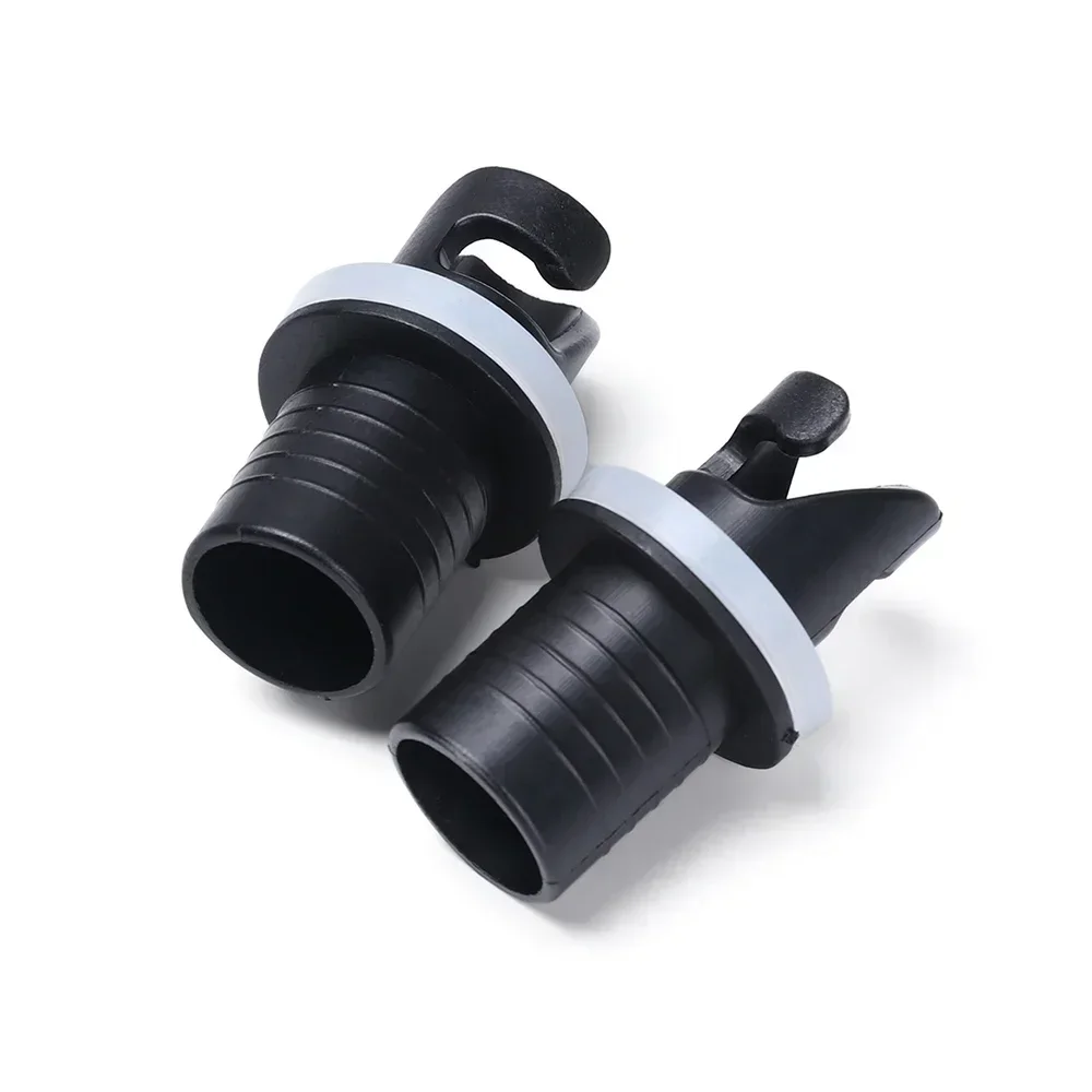 Water Sports Inflatable Boat Connector PVC Nylon Air Valve Caps Screw Hose Adapter Raft Foot Pump Fishing Kayak Boat Accessories