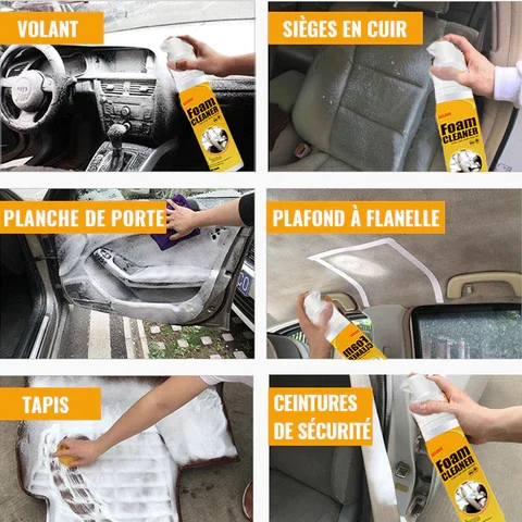 150ml Foam Cleaner Spray Multi-purpose Anti-aging Cleaner Tools Car Interior Home Cleaning Foam For Car Interior Leather Clean