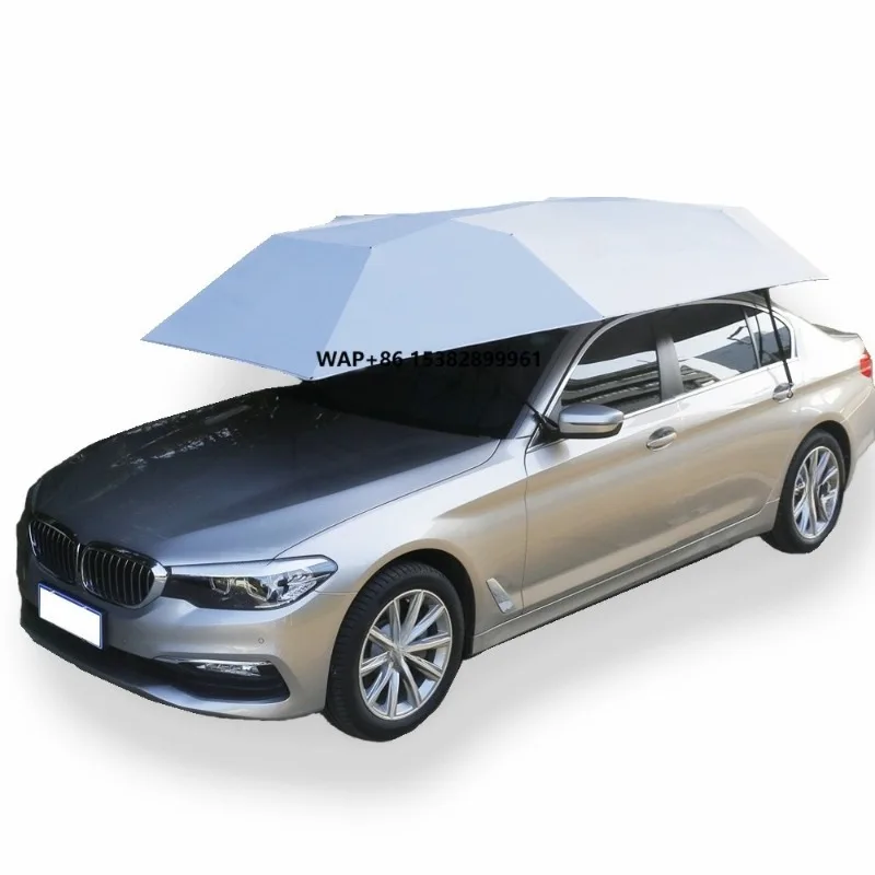 Durable Oxford Cloth Sun UVproof Snow Protection Car Top Cover Car Umbrella