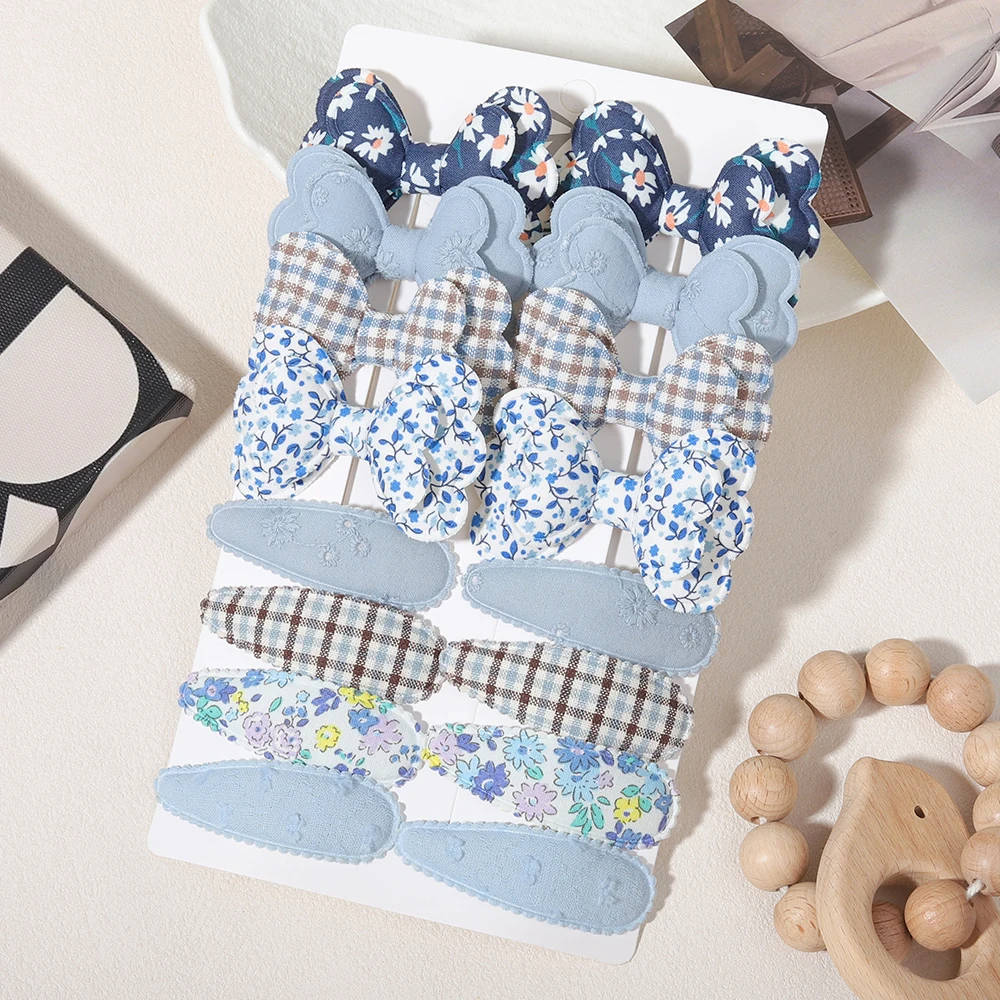 16pcs Meisje Boog Haar Clips Leuke Snoep Kleur Nieuwjaar Nieuwe Stijl BB Clips Strik Kid Haarspelden Haarspeldjes Baby haar Accessoires Gift
