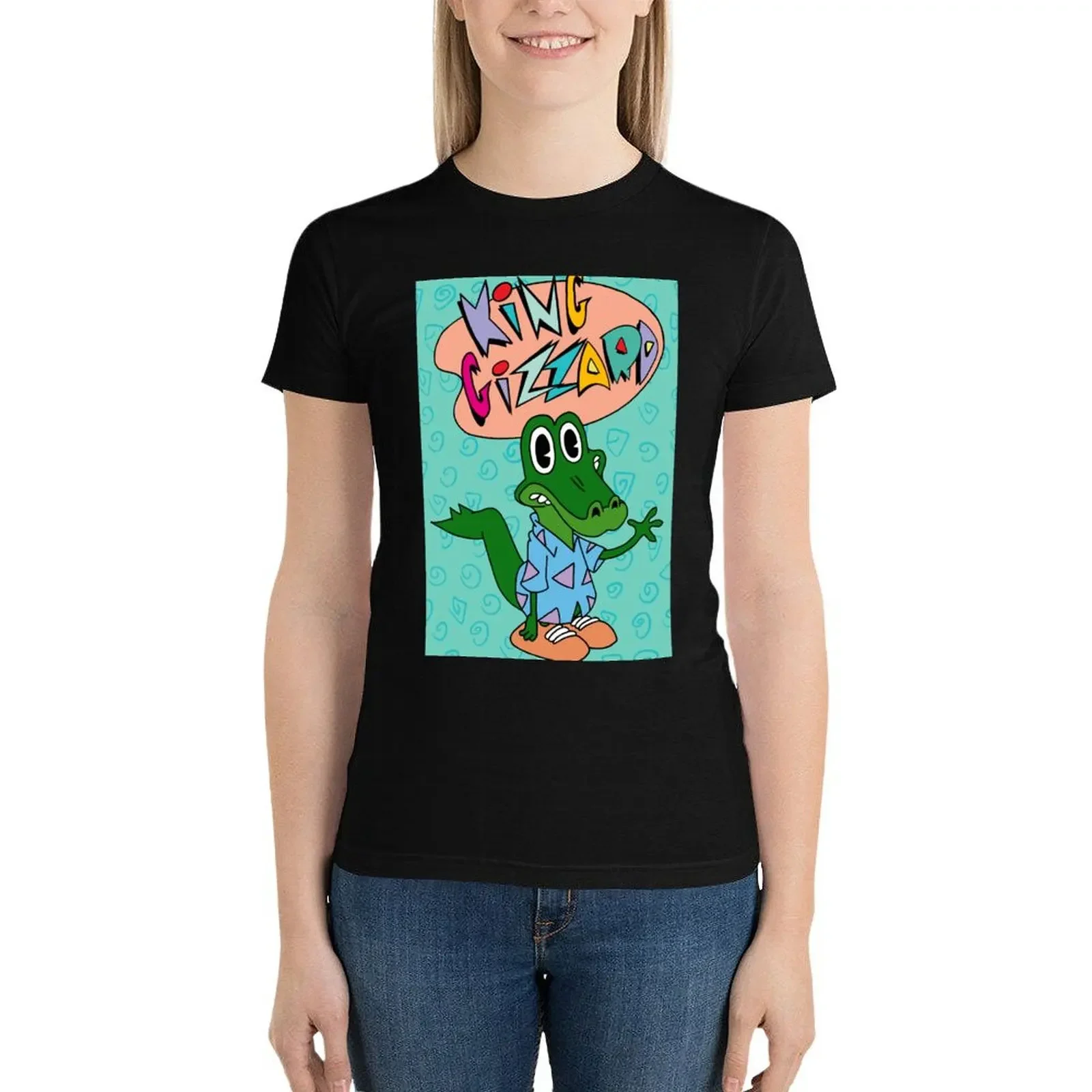 King Gizzard Crocko - All proceeds to charity. T-Shirt vintage clothes lady clothes graphics T-shirts for Women