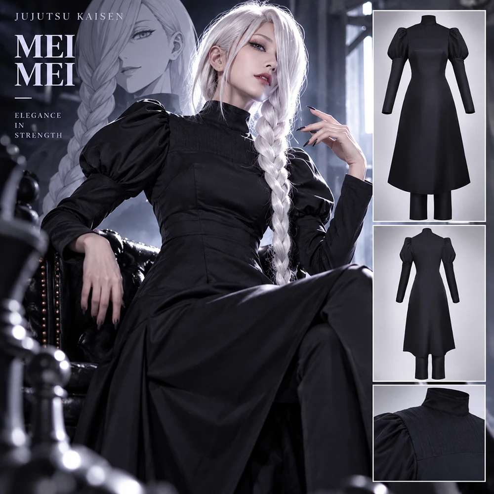 Anime Cosplay Jujutsu Kaisen - Kostum Cosplay Mei Mei dari Jujutsu