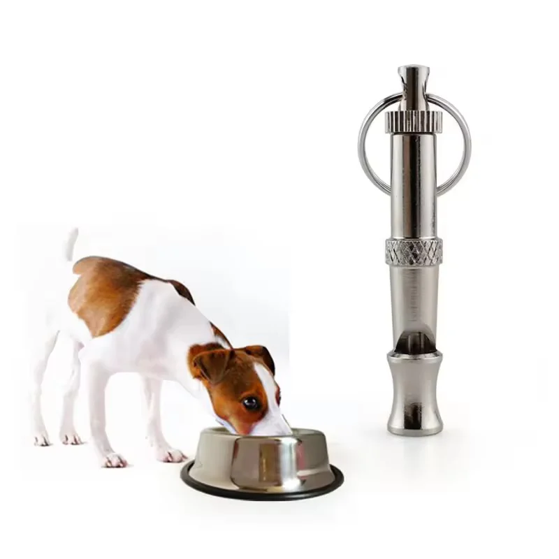 Ultraschall-Hundetrainingspfeife zur Bellstopp-Gerät, leise Trainingsflöte, Welpen-Schlüsselanhänger, Kontrollwerkzeug, Haustierzubehör – Detail 2