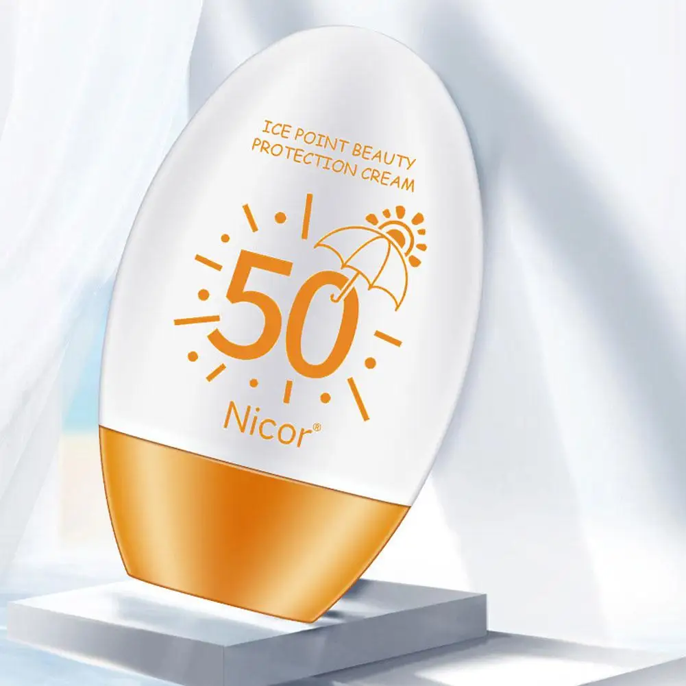 60G Water Gezicht Zonnebrandcrème Spf 50 Pa Isolement Sunblock Whitening Verhelderende Anti-Verzorgingspot Kalmerende Huid Vochtinbrengende L5h9