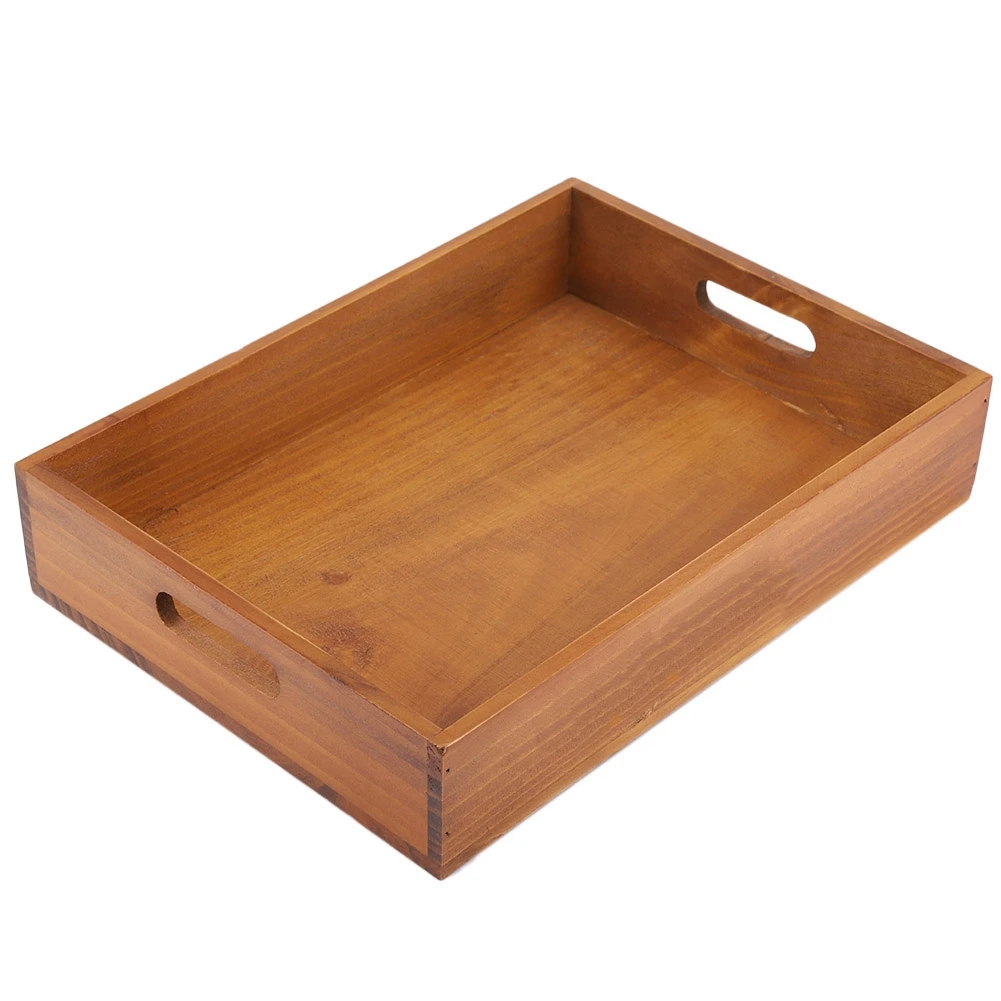 Garden Wooden Planter Garden Wooden Pot Wooden Pot Garden Wood Box Retro Natural Hollow Garden Flower Wooden Planter Pot Box