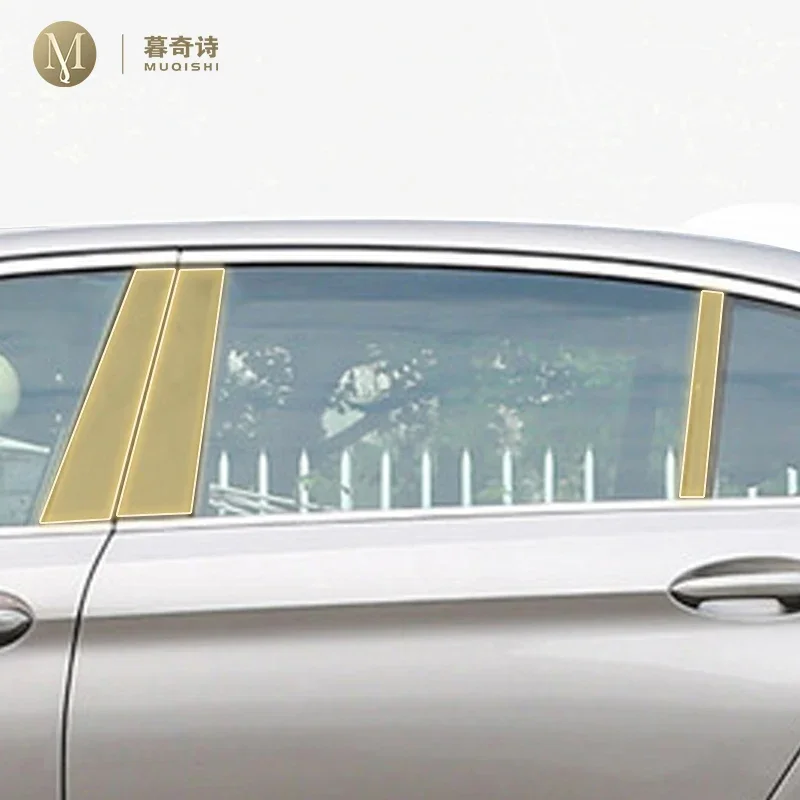 

Pre cutting Car Exterior Body B C Window pillar PPF paint protection film TPU film refit For BMW G30 G31 Series 5 18-2023