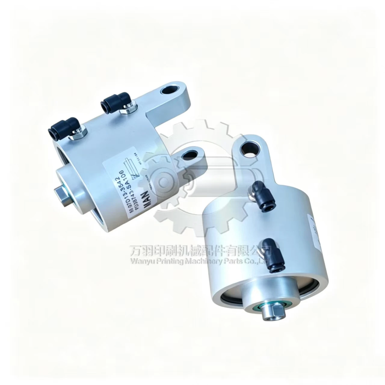 80.07D13-3542 Water Pneumatic Cylinder and Ink Roller Cylinder for Man Roland 700 Offset Printing Machine Spare Parts