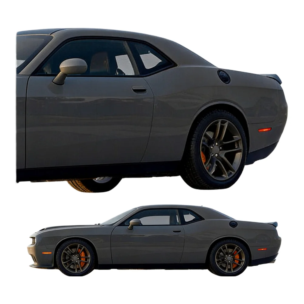 Bumper to Hood Weather Seal for Dodge For Challenger 2008-2022 OE 68051392AB Includes 12 Plastic Rivets for Secure Attachment