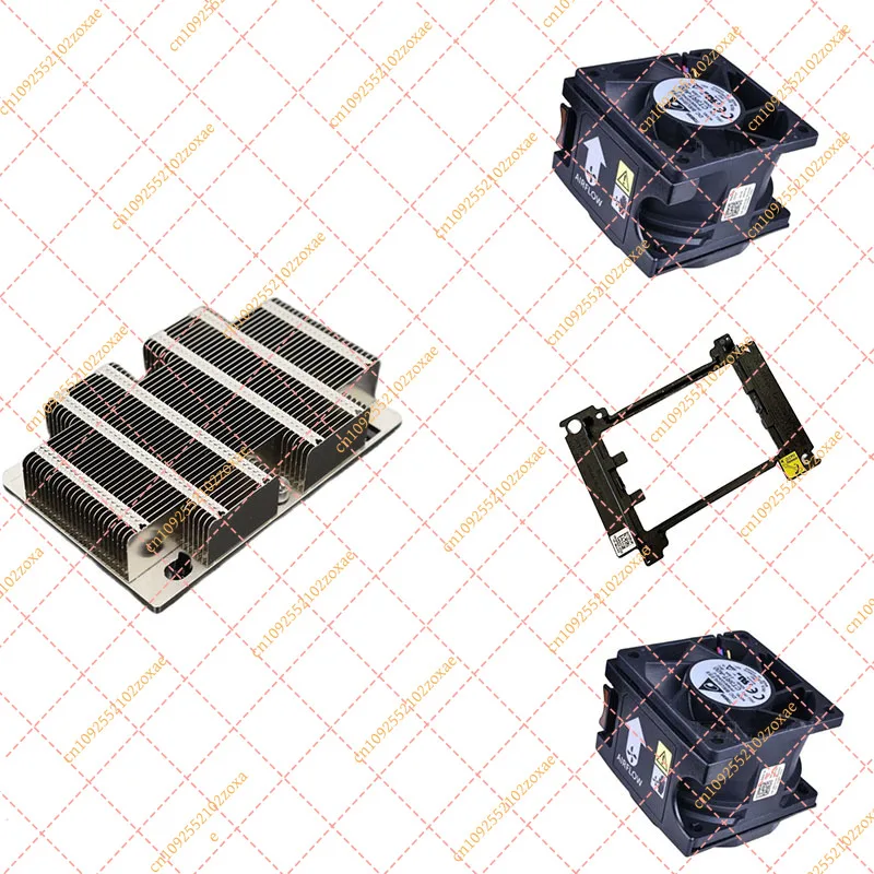 Original Server CPU Heatsink Cooling Fan Kit 0F8NV N5T36 with Bracket for Dell R740 R740XD