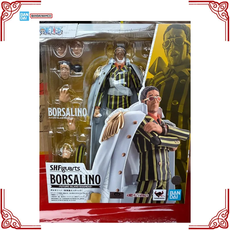 متوفر في المخزون حقيقية بانداي قطعة واحدة أطقم منمذجة SHF Kizaru Borsalino المستقبل جزيرة البيض أنيمي عمل الشكل جمع نموذج اللعب #2