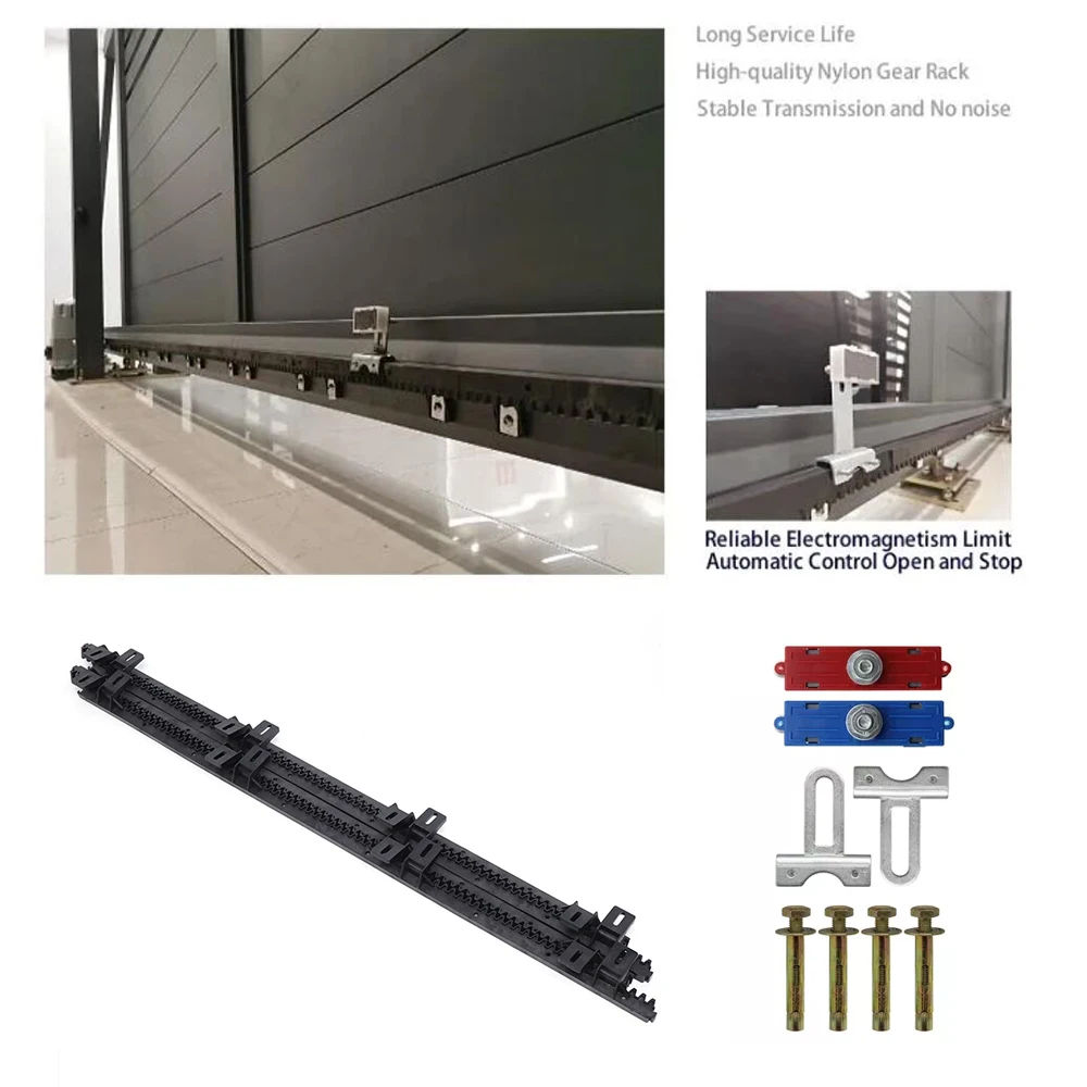 Nylon Gear Rack Rail for AUTO Sliding Gate Opener 1 Meters Per PCS 1 order