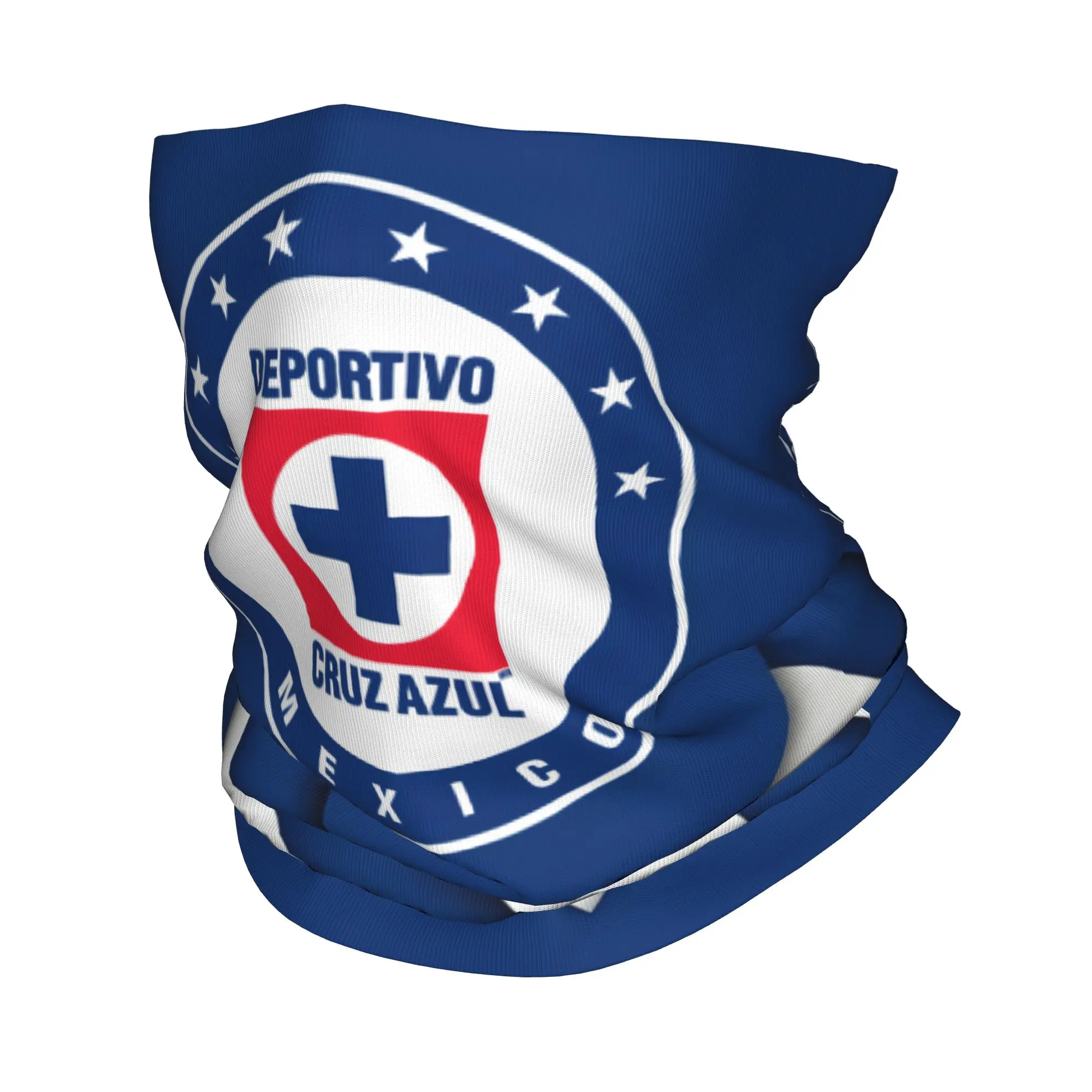 Mexico Football Club Soccer FC Cruz Azul Winter Headband Neck Warmer Women Men Ski Cycling Tube Scarf  Face Bandana Gaiter