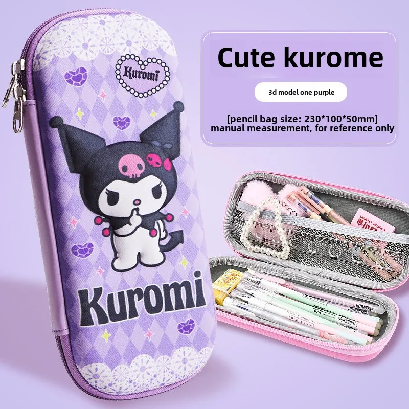 

Cartoon 3D Cinnamoroll Pencil Case Cute Melody Large Capacity Pen Holder Kawaii Girls Boy Kids School Stationery Pencil Box Gift
