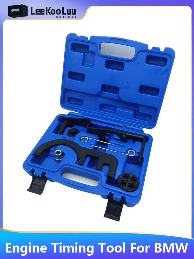 LeeKooLuu-Outil de calage moteur, ensemble de verrouillage, arbre à cames double pour BMW Diesel BubN47 N47S N57 N57S 1.6 2.0 3.0 320d 520d