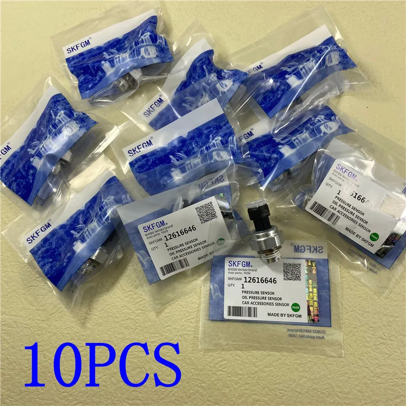 

10PCS Oil Fuel Pressure Sensor Switch Sending 12616646 For Buick Chevrolet Hummer H2 H3 Pontiac G8 GMC 4.8L 5.3L 6.0L 5.7L 6.2L