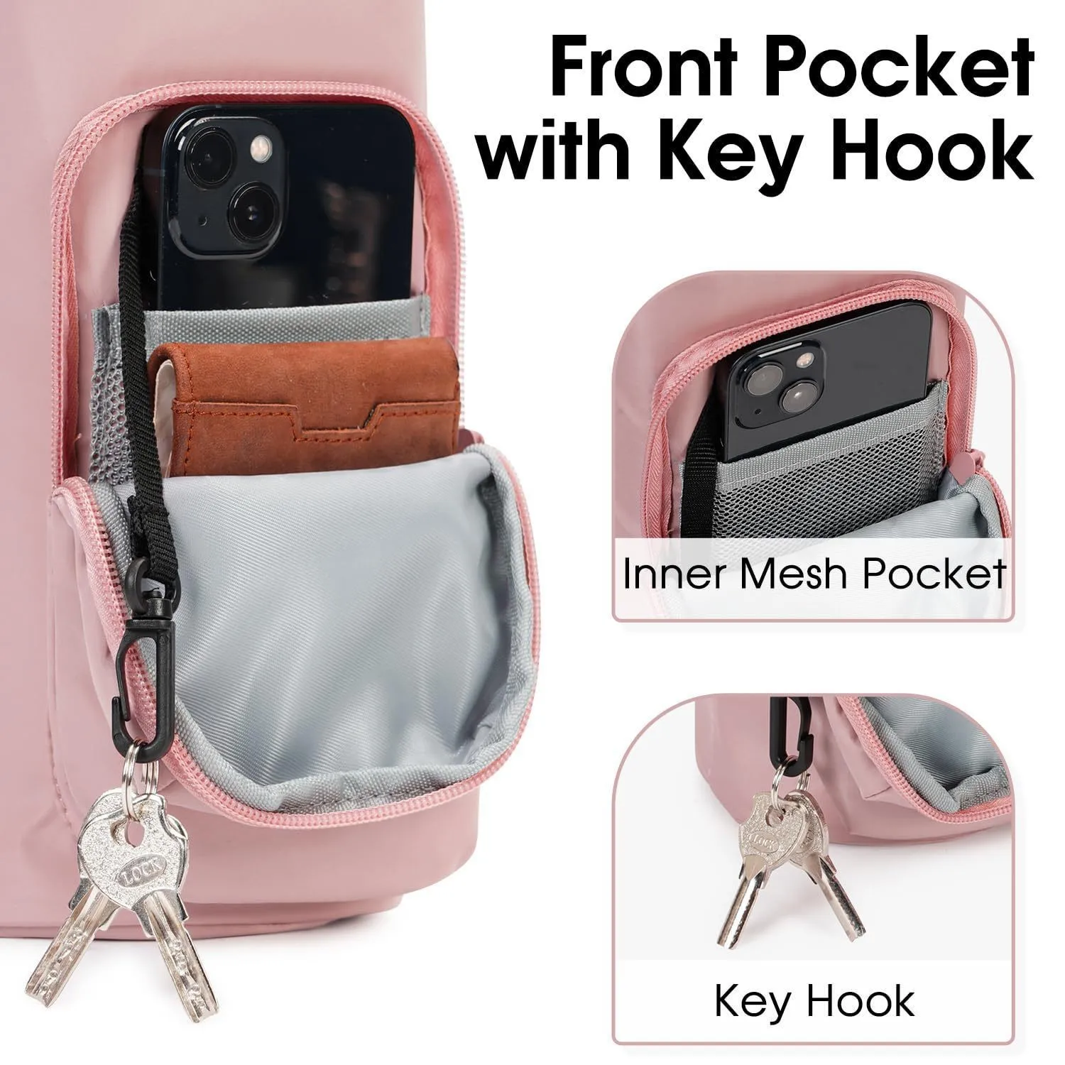 

Water Bottle Bag Mobile Phone All-in-one Bag Insulated Cup Cover Can Be Slung Over Water Cup Cover