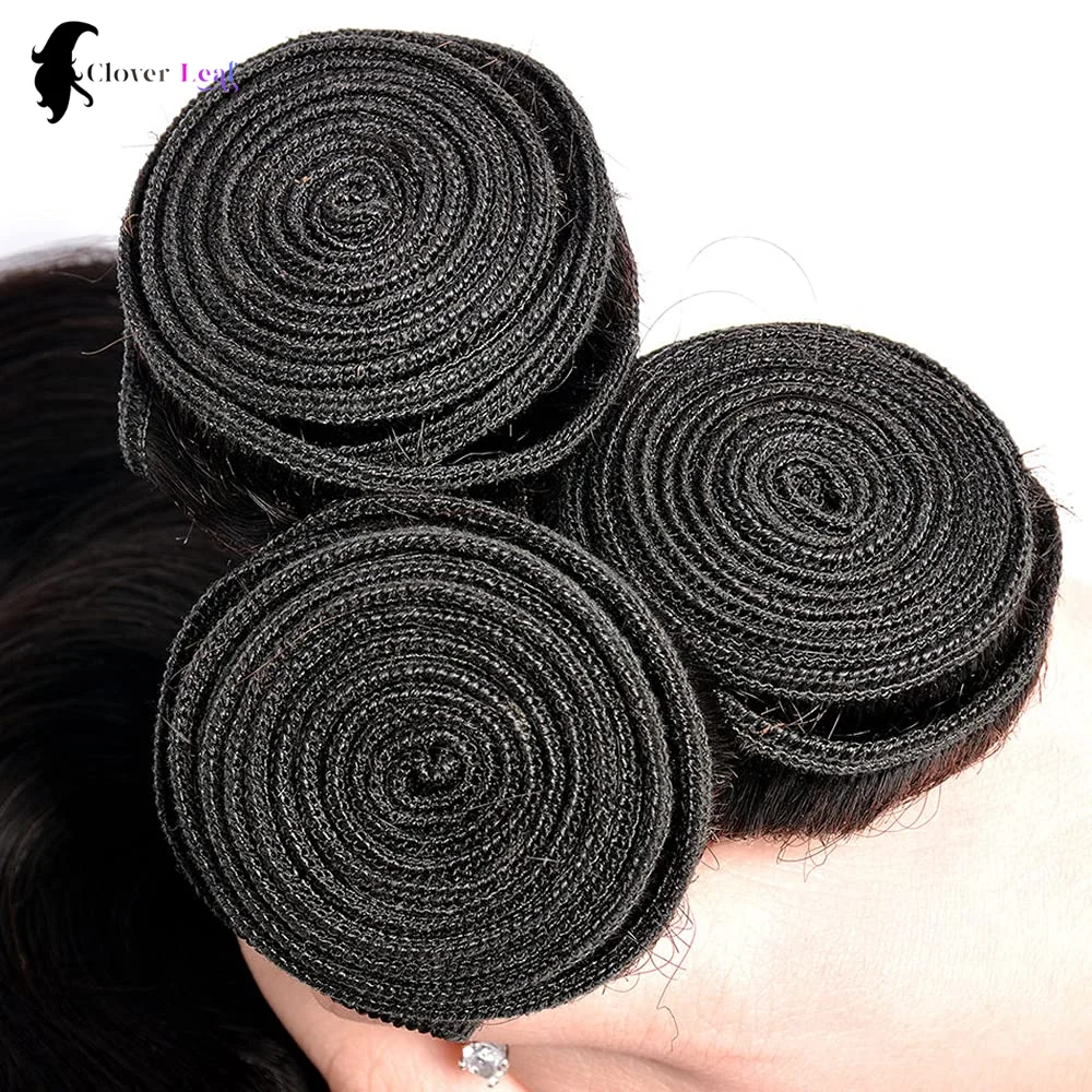 26 28 30 32 Inch Straight Bundles Human Hair 12A Unprocessed Quality Virgin Raw Hair Brazilian 1 3 4 PCS Straight Human Hair Bundles Extensions view 6