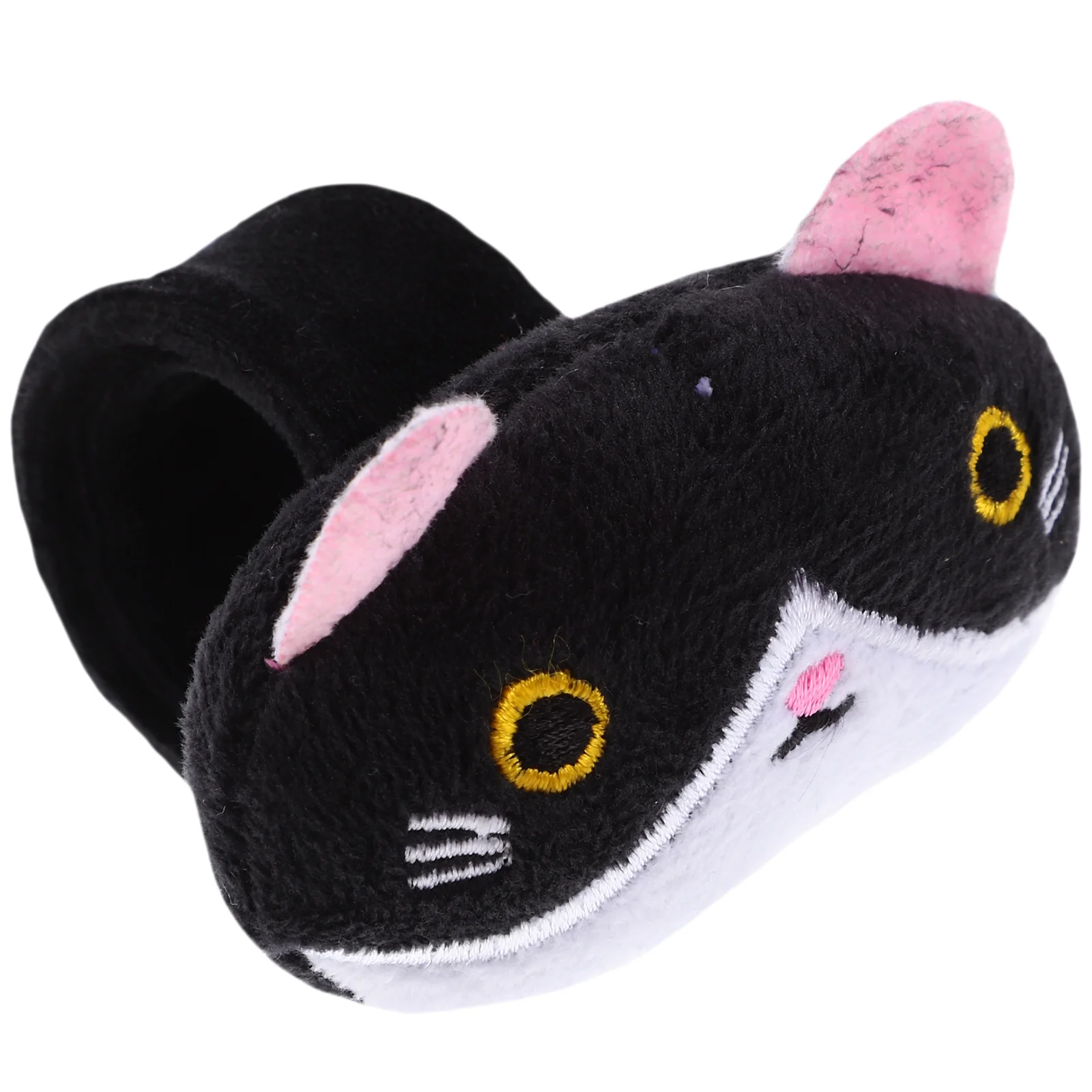 Plush Cat Head Slap Bracelet Party Soft Bracelet Animal Plush Wristband Cat slap bracelets snap bracelets