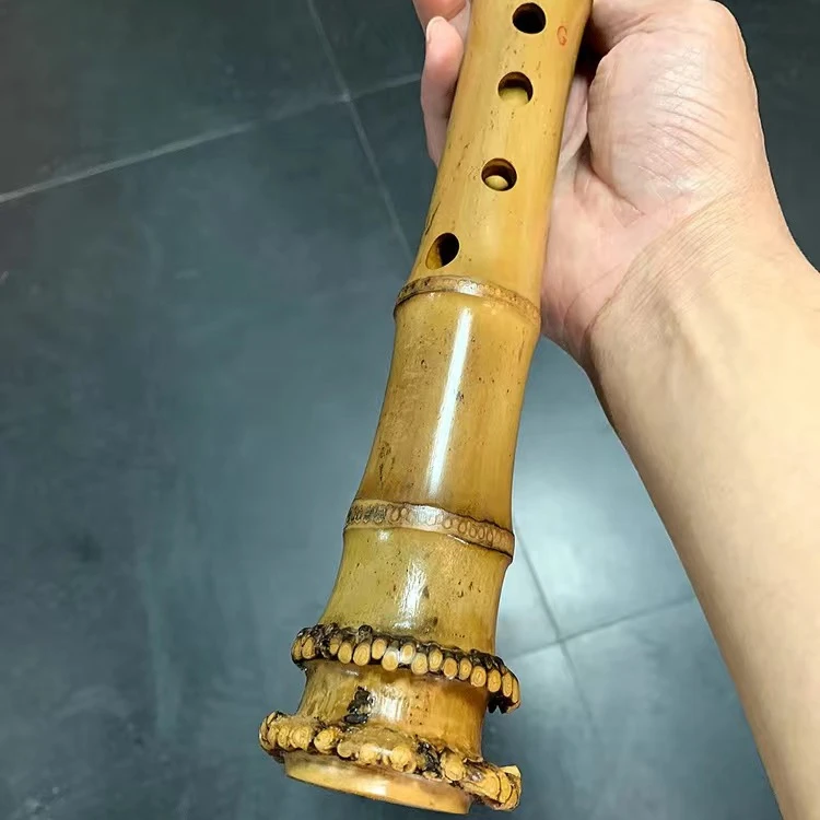 Chinese Traditional 8 Holes Xiao G/F Tone Bamboo Flute Handmade Musical Instrument Flutes For Beginner