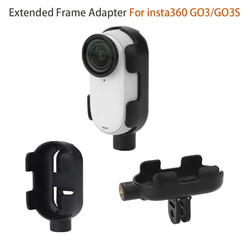 Extension Framework Adapter For Insta 360 GO 3/GO3S Multi-function Extension Bracket Foldable Adapter Action Camera Accessories