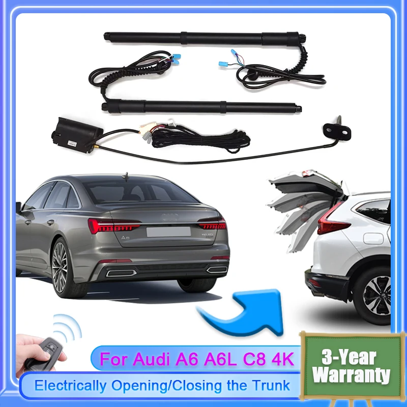 

For Audi A6 A6L RS6 C8 4K 2018~2024 Car Electric Tailgate Lift System Kit Auto Tail Gate Opener Automatic Lifting Rear Door
