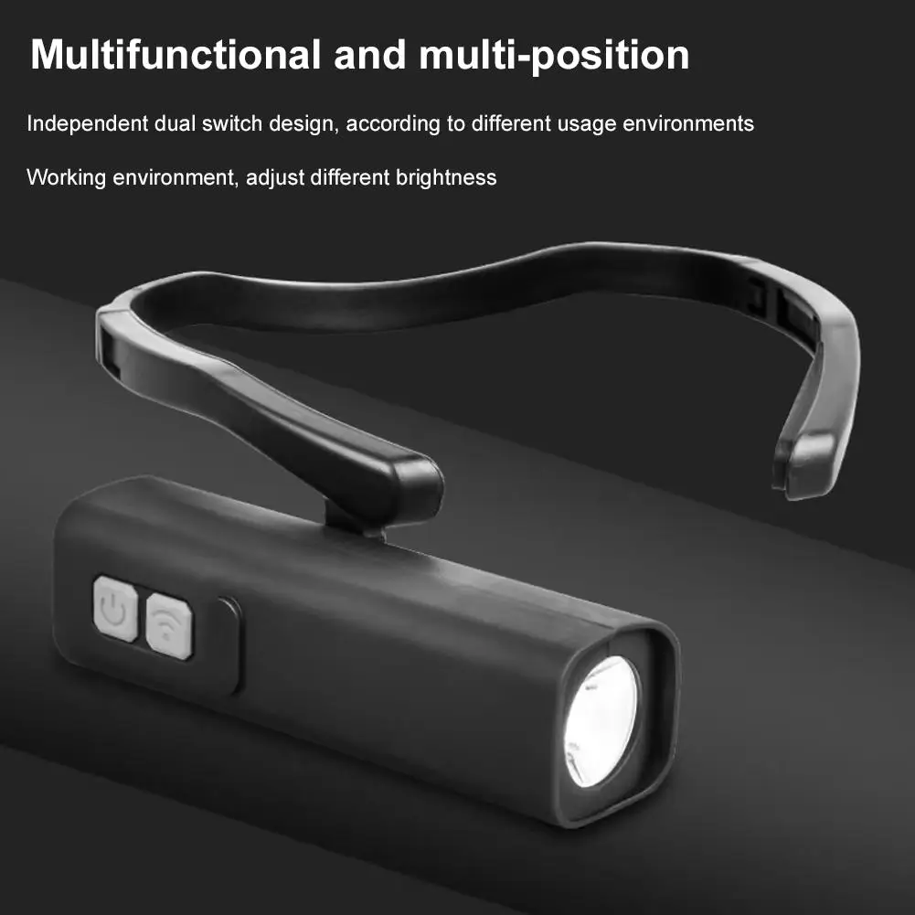 Ultra Bright LED Ear-Hook Headlamp Night Lighting Waterproof Long Outdoor Fishing Camping Hiking Emergency Work Headlight gallery 3