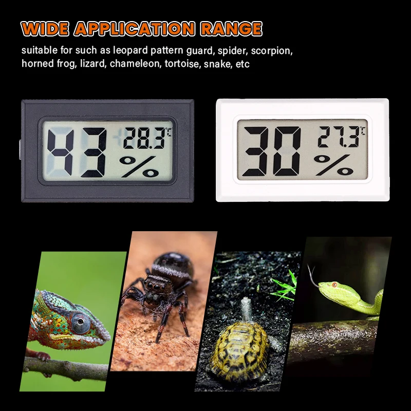 Mini LCD Digital Display Hygrometer Thermometer With Sensor Monitoring Convenient Portable Humidity Detector Beekeeping Beehive