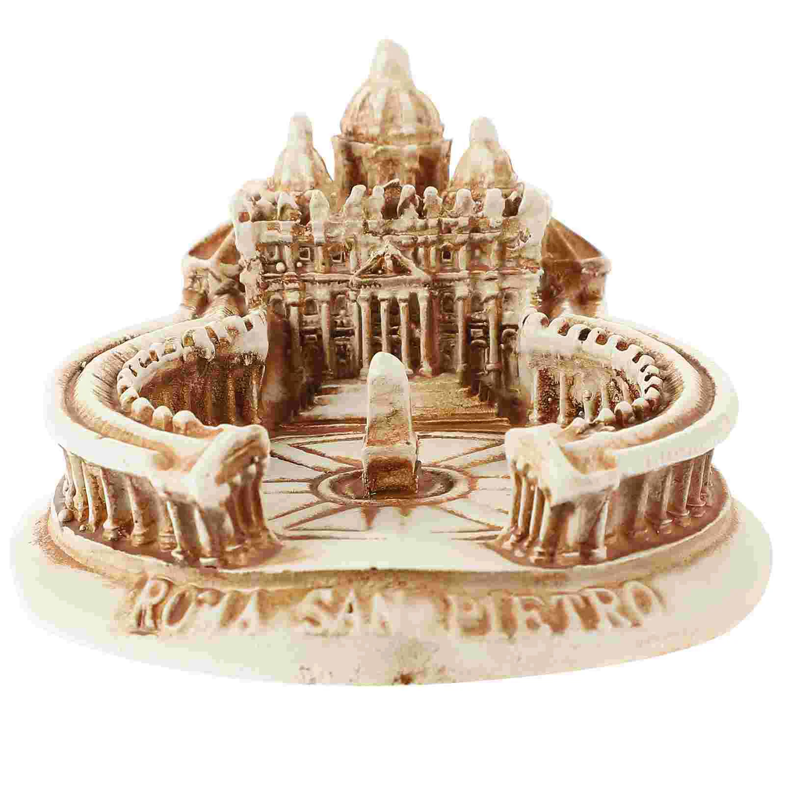 

Simulation Building Model Resin Decor Decorative Architectural Decorations Home Supplies Crafts Gift Housewarming