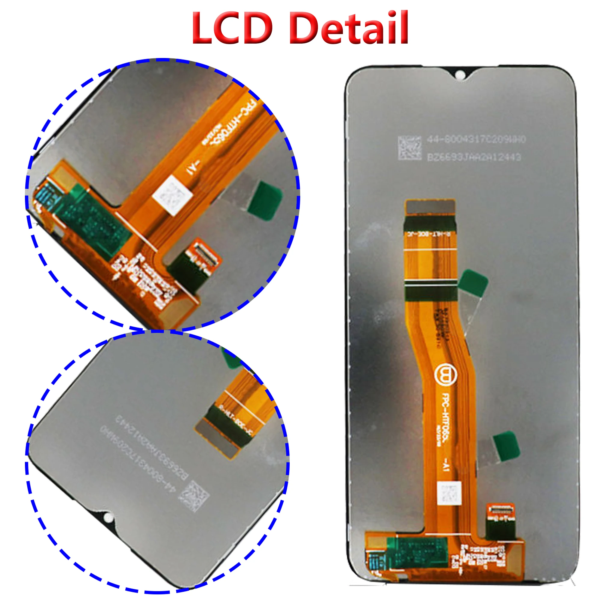 Original Display For Huawei Honor X8 5G(2022)Full With Frame VNE-N41 LCD Touch Screen RepairDigitizer Assembly Replacement Parts