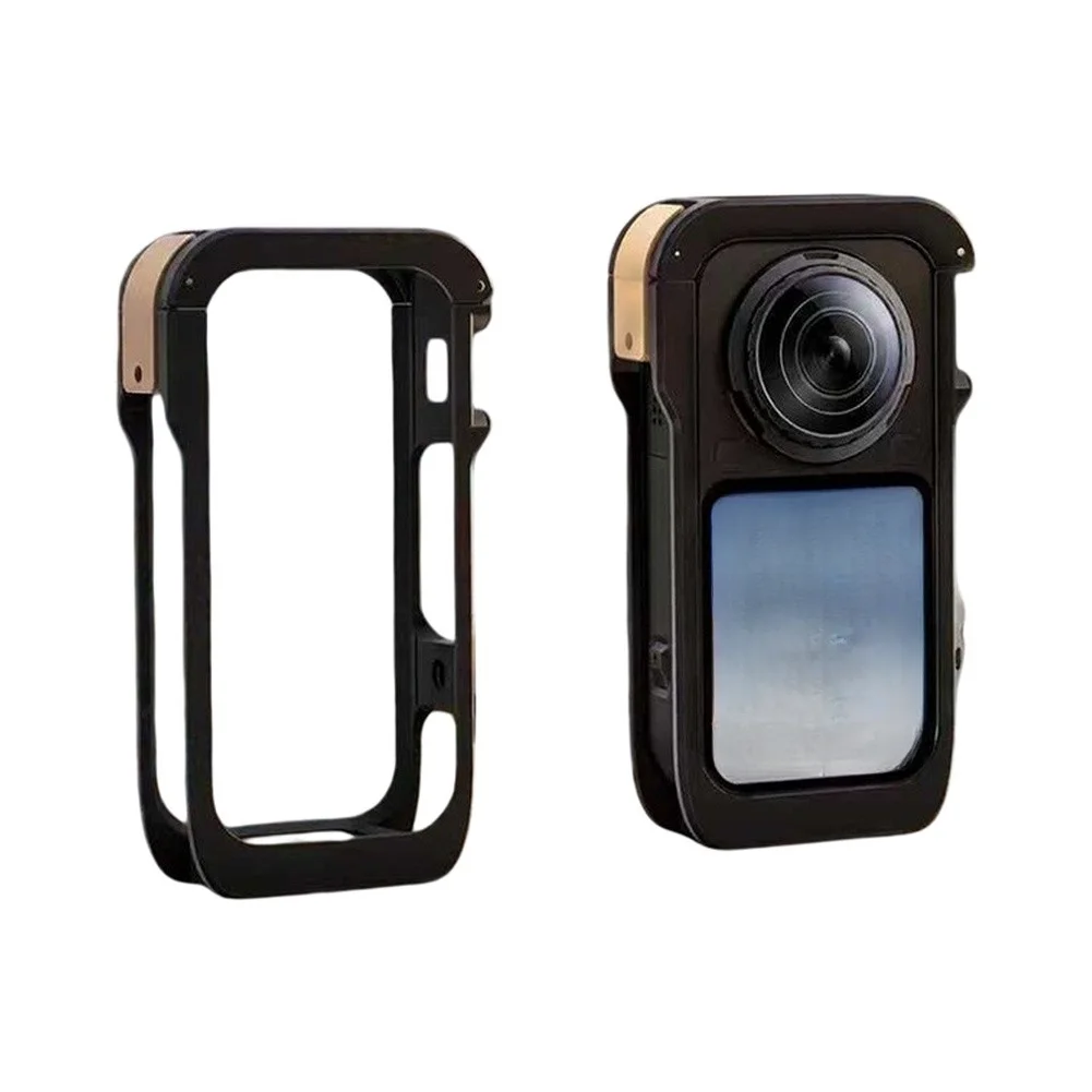 Metal Camera Cage For Insta360 X6: Enhance Your Filming Experience Offering For Resilience Against Wear And Tear During Intensiv