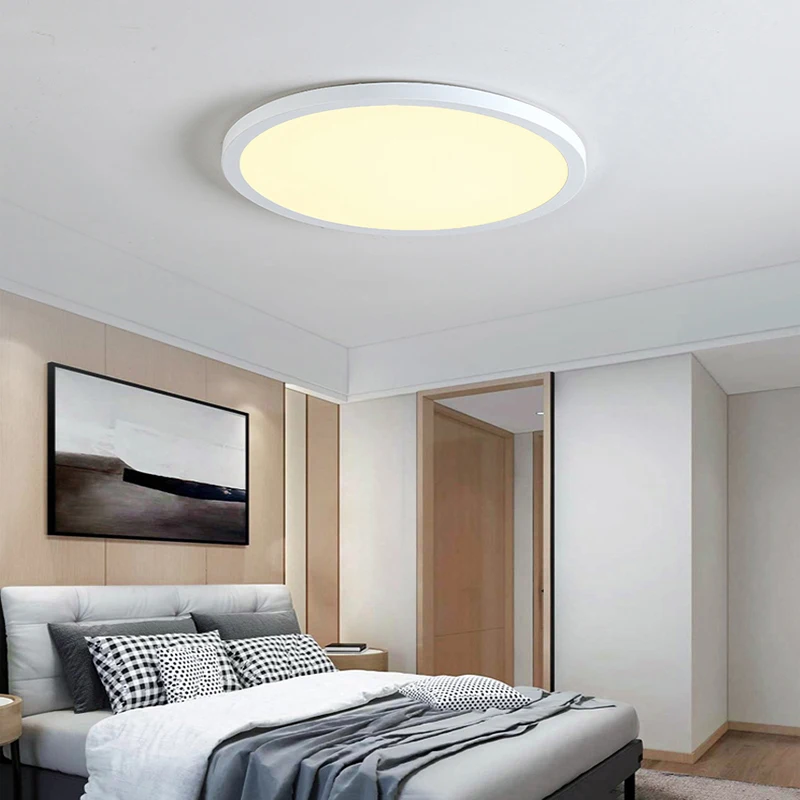 Simple LED Ceiling Light Ultra-thin Lights Bedroom Living Room Led Ceiling Lamp Aisle Hallway Entrance Living Balcony Lustres