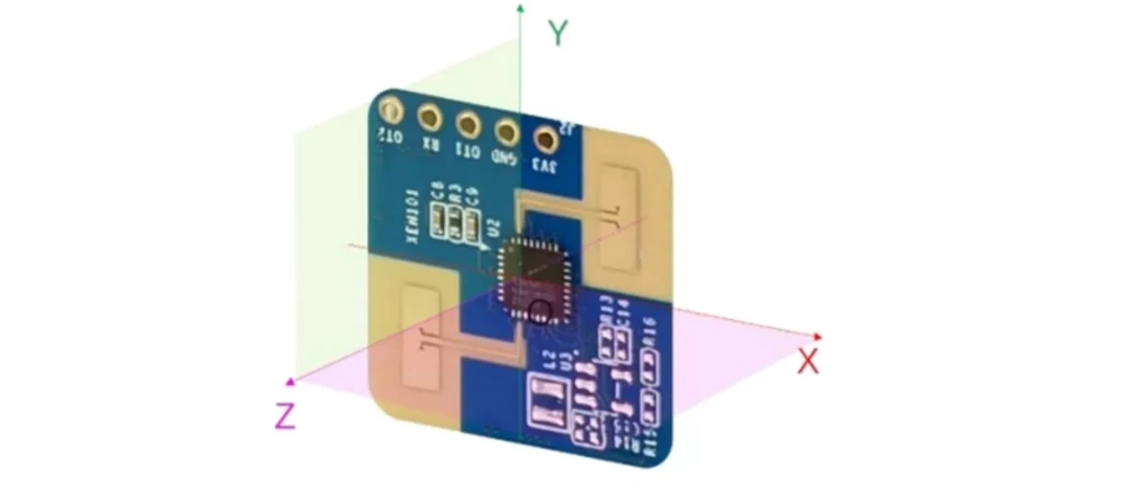 HLK-LD2410S 24G FMCW Mikroampere Niedrigenergie-Radarsensormodul zur Erkennung menschlicher Anwesenheit, 24GHz Millimeterwellen-Bewegungsmelder – Detail 3