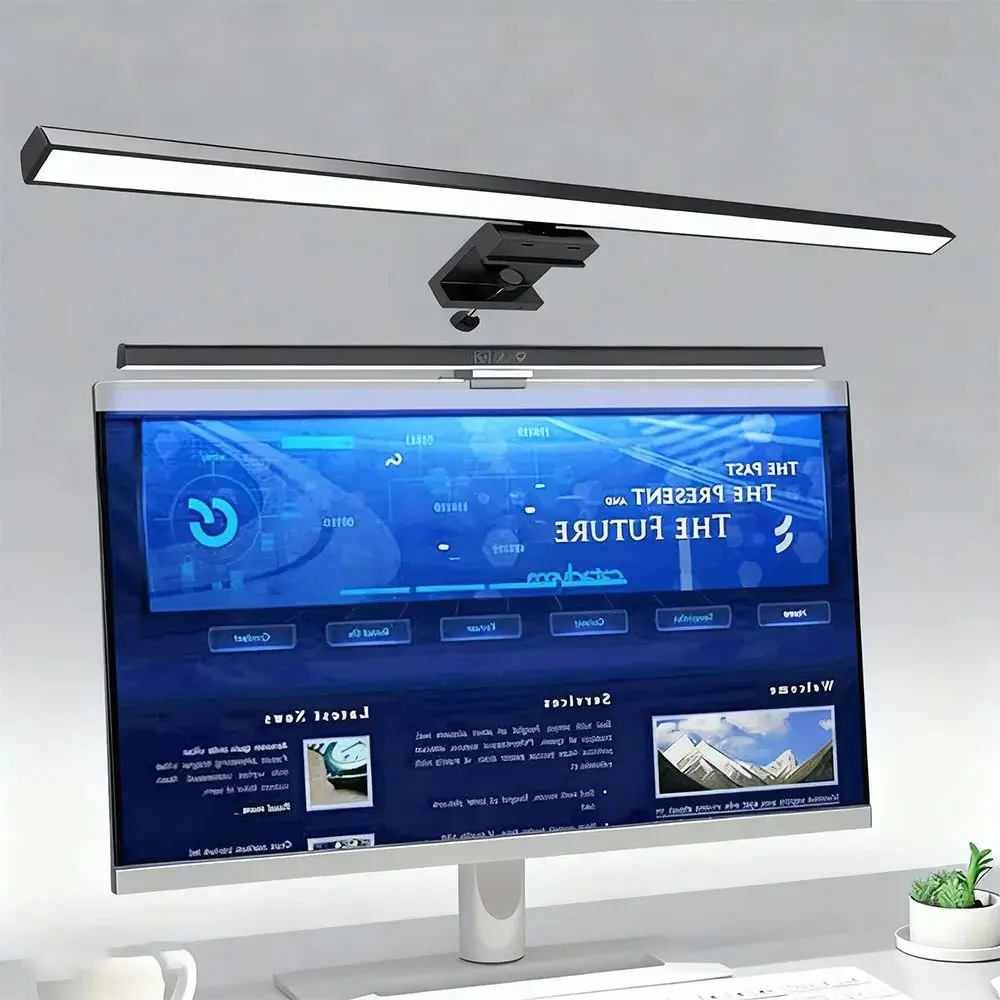 

Светодиодная лампа для монитора компьютера, настольная подсветка, USB-лампа для учебы и чтения, с плавной регулировкой яркости, таймер, 50 см/33 см
