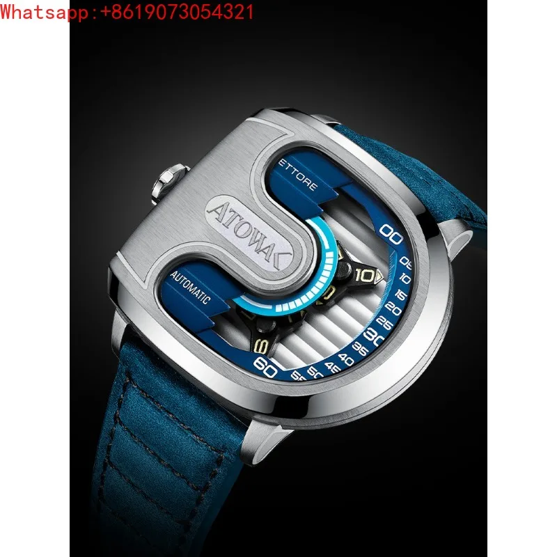The Great Qin Empire ATOWAK Men's Watch Automatic Mechanical Watch Personalized U-shaped Men's Watch